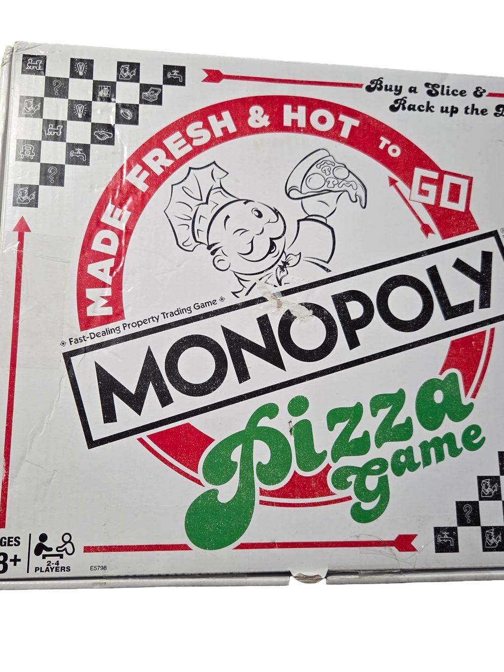 Monopoly Pizza Game- Board Game